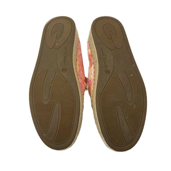 NEW Gentle Souls by Kenneth Cole Rory Espadrille Mules Womens 7.5 Tropical Multi - Picture 6 of 11